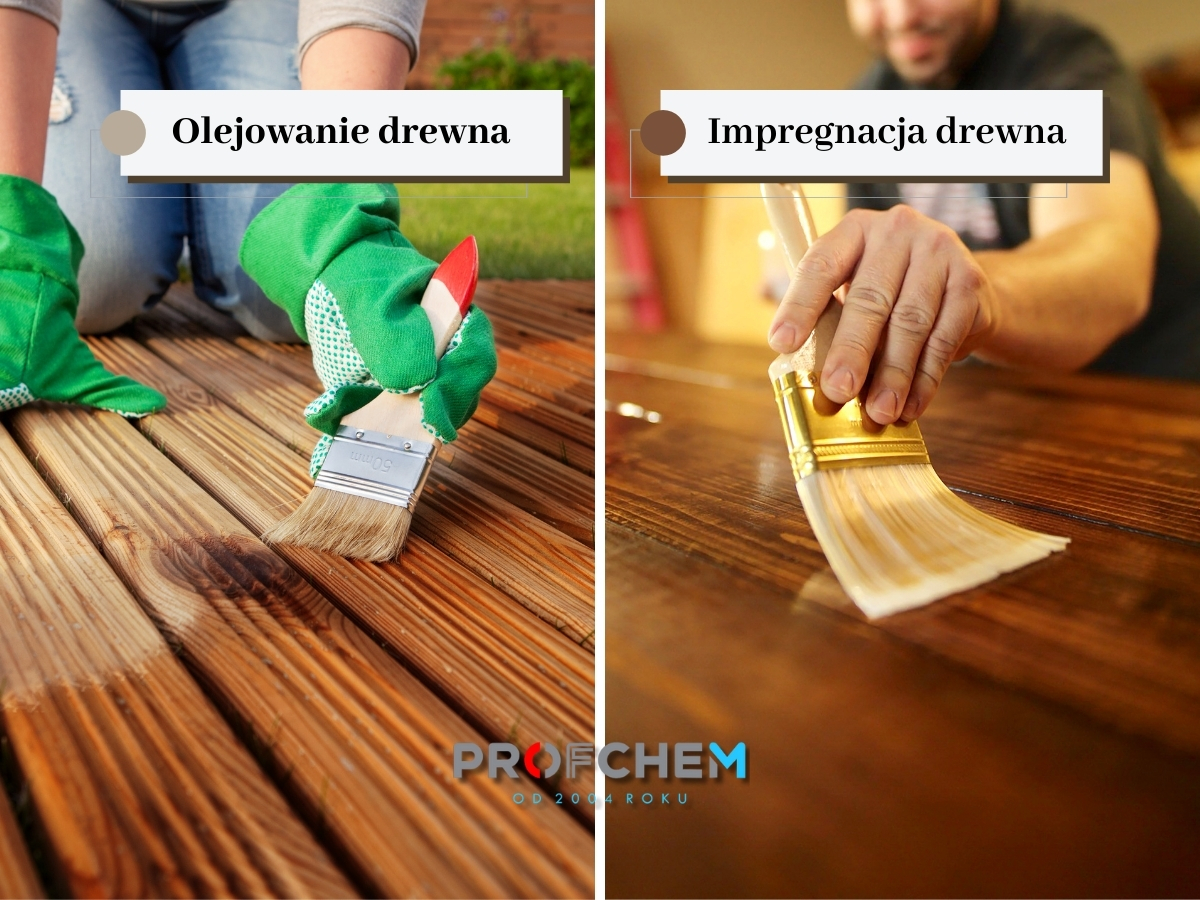 alt=Olejowanie drewna, Impregnowanie drewna